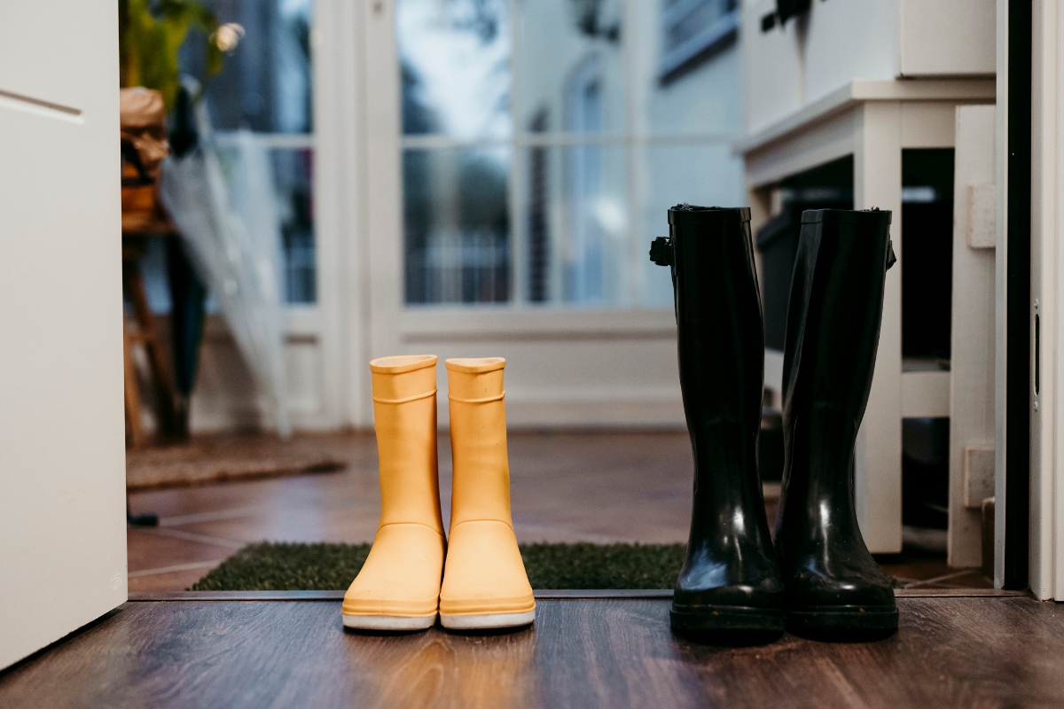botas de lluvia